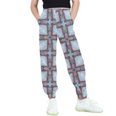 Pattern-cross-geometric-shape Kids  Joggers by Bedest