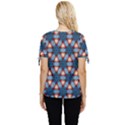 Pattern-tile-background-seamless Bow Sleeve Button Up Top View4