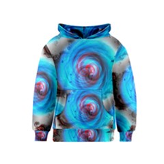 Abstract-kaleidoscope-pattern Kids  Pullover Hoodie by Bedest