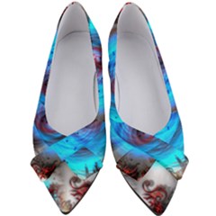 Abstract-kaleidoscope-pattern Women s Bow Heels by Bedest