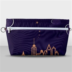 Skyscraper Town Urban Towers Handbag Organizer by pakminggu