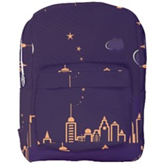 Skyscraper Town Urban Towers Full Print Backpack by pakminggu