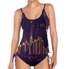 Skyscraper Town Urban Towers Tankini Set by pakminggu