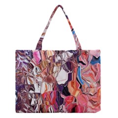  Smudge  Medium Tote Bag by kaleidomarblingart