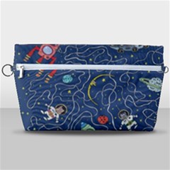 Cat-cosmos-cosmonaut-rocket Handbag Organizer by pakminggu