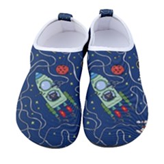 Cat-cosmos-cosmonaut-rocket Women s Sock-style Water Shoes