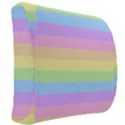 Cute Pastel Rainbow Striped Pattern Back Support Cushion View2