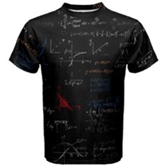 Math Mathematics Pattern Men s Cotton T-shirt by pakminggu