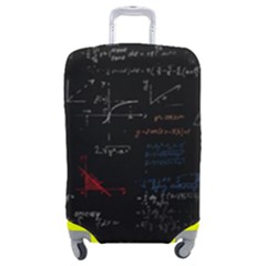 Math Mathematics Pattern Luggage Cover (medium)