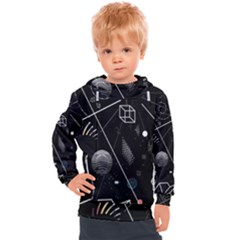 Future Space Aesthetic Math Kids  Hooded Pullover by pakminggu