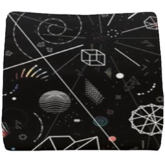 Future Space Aesthetic Math Seat Cushion by pakminggu