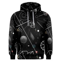 Future Space Aesthetic Math Men s Overhead Hoodie