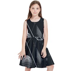 Future Space Aesthetic Math Kids  Skater Dress