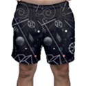 Future Space Aesthetic Math Men s Shorts View1