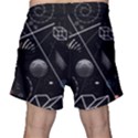 Future Space Aesthetic Math Men s Shorts View2