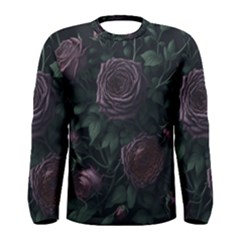 Rose Flower Plant Men s Long Sleeve T-shirt