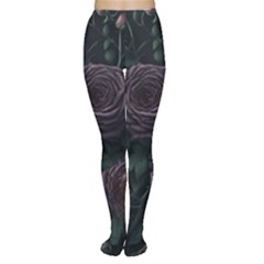 Rose Flower Plant Tights