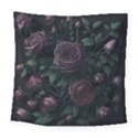 Rose Flower Plant Square Tapestry (Large) View1