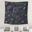 Rose Flower Plant Square Tapestry (Large) View2