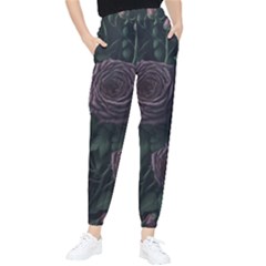 Rose Flower Plant Women s Tapered Pants by pakminggu