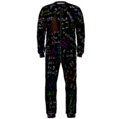 Mathematics  Physics Maths Math Pattern Onepiece Jumpsuit (men)