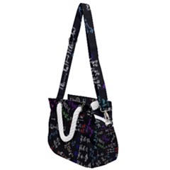 Mathematics  Physics Maths Math Pattern Rope Handles Shoulder Strap Bag by pakminggu