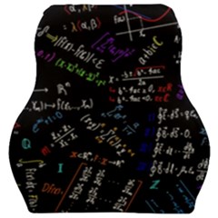 Mathematics  Physics Maths Math Pattern Car Seat Velour Cushion  by pakminggu