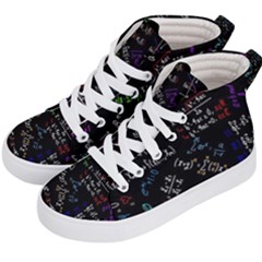 Mathematics  Physics Maths Math Pattern Kids  Hi-top Skate Sneakers by pakminggu