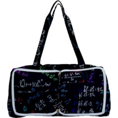 Mathematics  Physics Maths Math Pattern Multi Function Bag by pakminggu