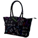 Mathematics  Physics Maths Math Pattern Canvas Shoulder Bag View1