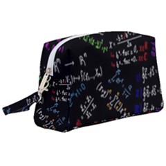 Mathematics  Physics Maths Math Pattern Wristlet Pouch Bag (large) by pakminggu