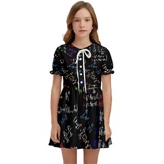 Mathematics  Physics Maths Math Pattern Kids  Sweet Collar Dress by pakminggu