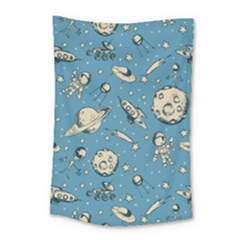 Space Objects Nursery Pattern Small Tapestry