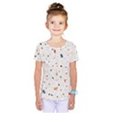 Terrazzo Natural Stone Pattern Art Kids  One Piece T-Shirt View1