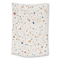 Terrazzo Natural Stone Pattern Art Large Tapestry