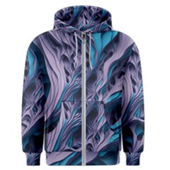 Abstract Trims Men s Zipper Hoodie