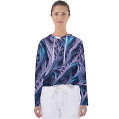 Abstract Trims Women s Slouchy Sweat