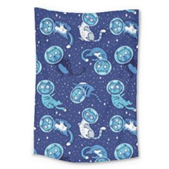 Cat Spacesuit Space Suit Astronauts Large Tapestry