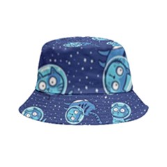 Cat Spacesuit Space Suit Astronauts Inside Out Bucket Hat by pakminggu