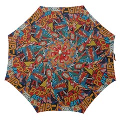 Comic Cartoon Pattern Straight Umbrellas by pakminggu