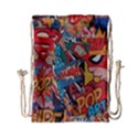 Comic Cartoon Pattern Drawstring Bag (Small) View1