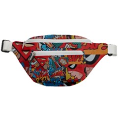 Comic Cartoon Pattern Fanny Pack by pakminggu