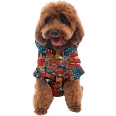 Comic Cartoon Pattern Dog Coat by pakminggu