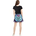 Cathedral Rosette Stained Glass Beauty And The Beast Waistband Skirt View2