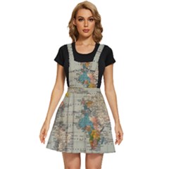 Vintage World Map Apron Dress by Cowasu