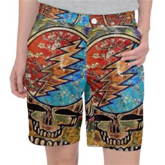 Grateful Dead Rock Band Women s Pocket Shorts by Cowasu