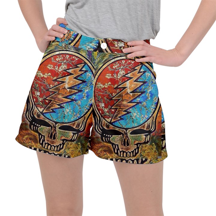 Grateful Dead Rock Band Women s Ripstop Shorts