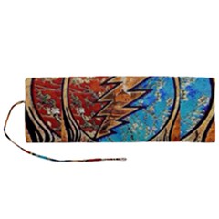 Grateful Dead Rock Band Roll Up Canvas Pencil Holder (m) by Cowasu