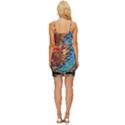 Grateful Dead Rock Band Wrap Tie Front Dress View4