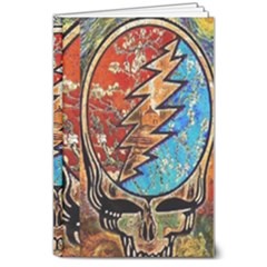 Grateful Dead Rock Band 8  X 10  Hardcover Notebook